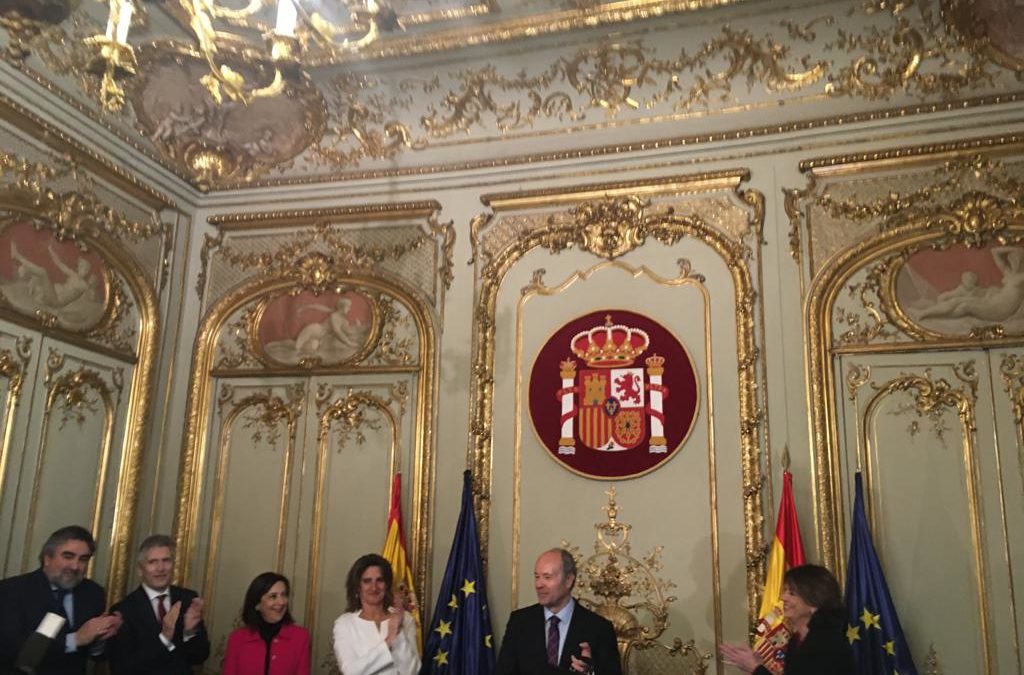 El SISEJ presente en la toma de posesión del Ministro de Justicia Juan Carlos Campo